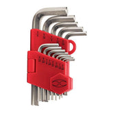 Juego de 13 llaves allen desde 3/64" hasta 3/8" truper..